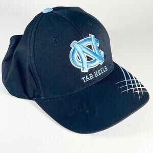 Russell North Carolina UNC Tar Heels Adjustable Hat Baseball Cap Black Blue